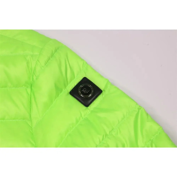 Ralph Lauren Purple Label Neon Green Puffer Down Jacket Water Resistant Men's S - Picture 3 of 8